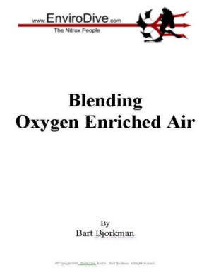 Blending Oxygen Enriched Air - Cover art